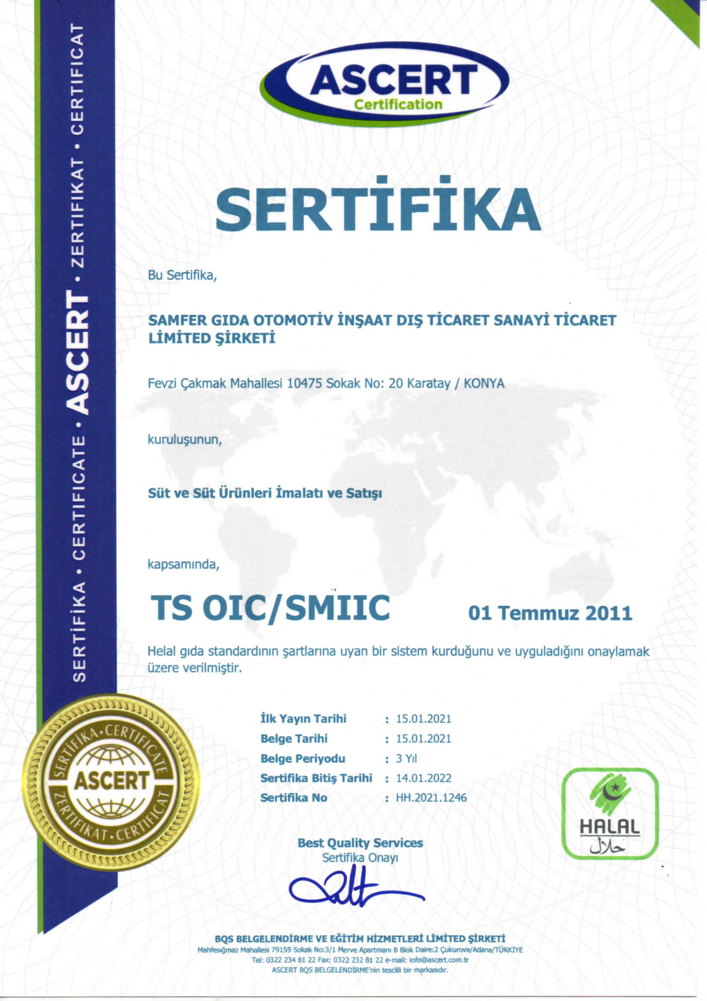 TS OIC/SMIIC - TR