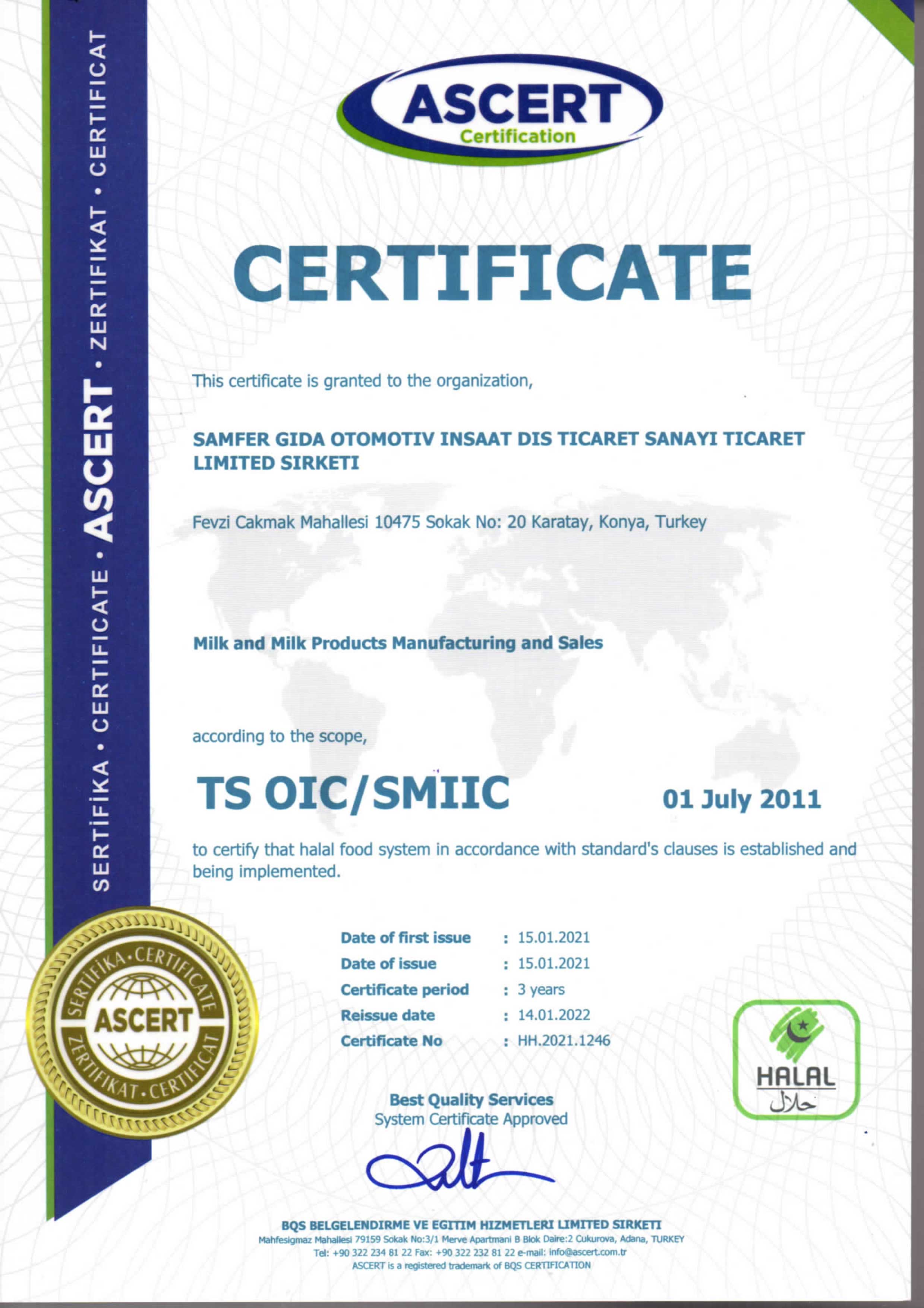 TS OIC/SMIIC - EN